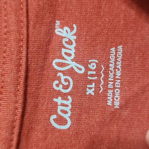 Cat & Jack Fall & Thanksgiving Long Sleeve Tee Bundle Sz XL - Picture 2 of 15